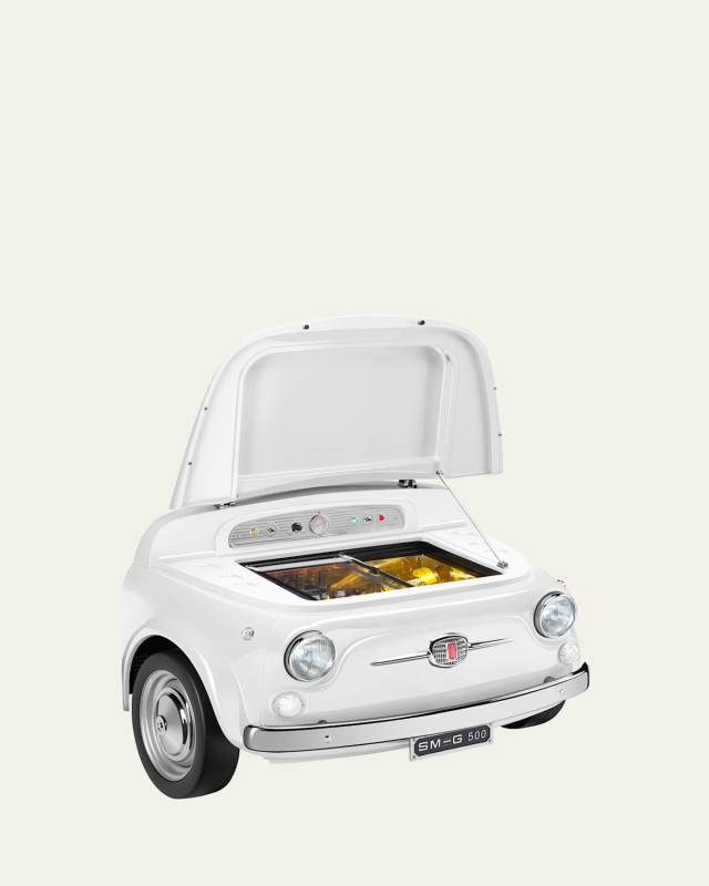 FIAT X SMEG White Electric Cooler